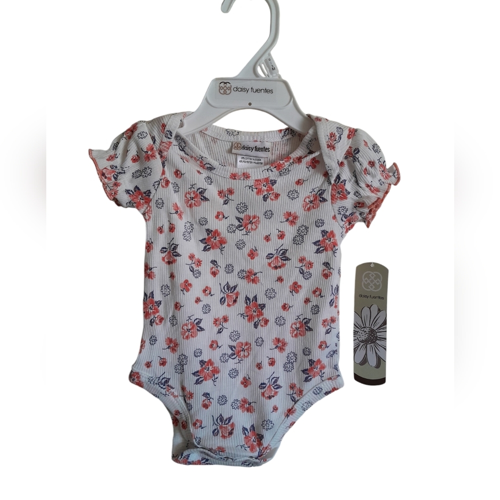 Daisy Fuentes Baby Floral Onsie